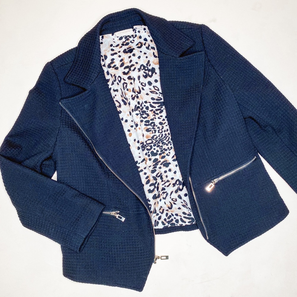 Chicos Moto Jacket Size L